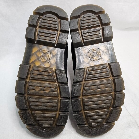 Doc Dr. Martens Air Wair Embury Leather Chelsea Boots Black Men 9 - Women 10 - Picture 10 of 14